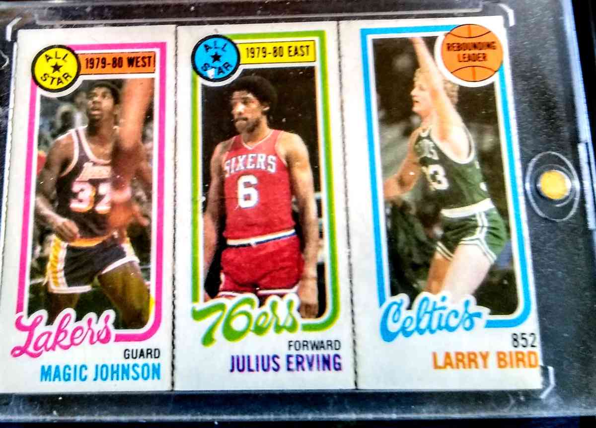 1980 LARRY BIRD MAGIC JOHNSON ROOKIE CARD - Danville, New Hampshire - FleaMarketBay