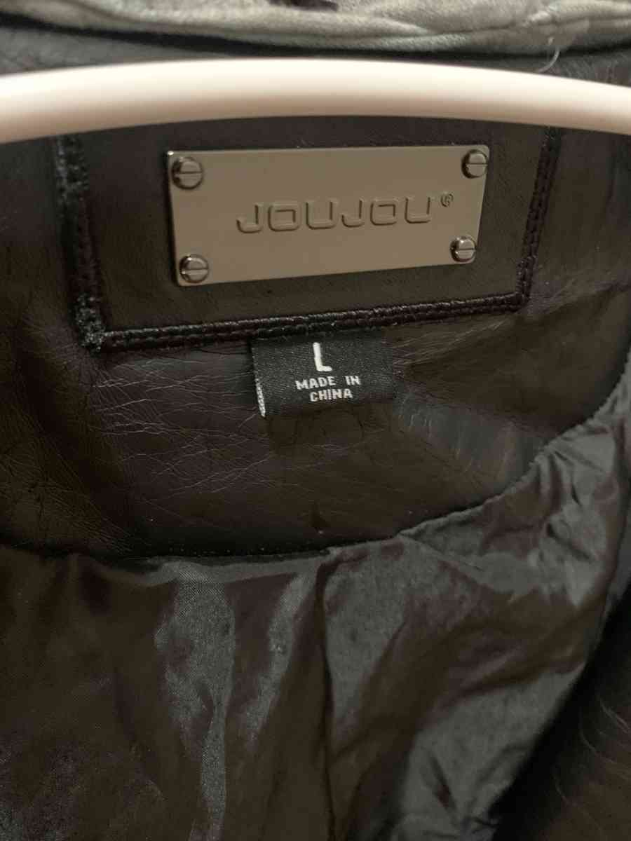 Womens joujou Black Leather Jacket - Corpus Christi, Texas - FleaMarketBay