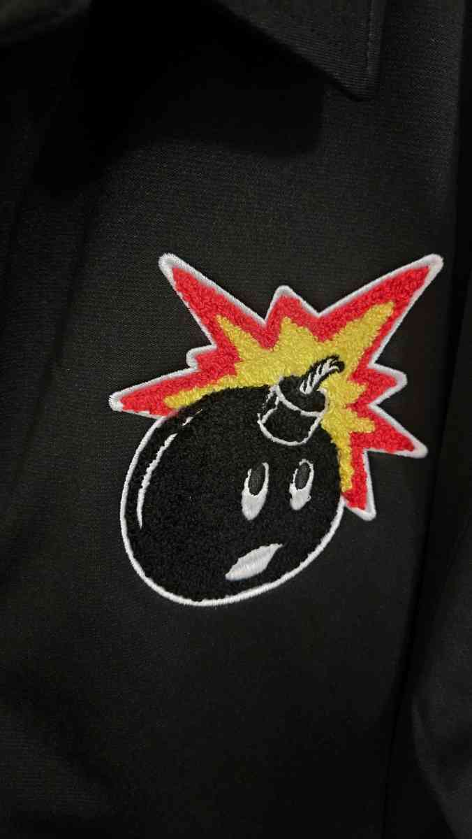 Mens Mitchell  Ness x The Hundreds Black FullSnap Shooting S - Los Angeles, California - FleaMarketBay