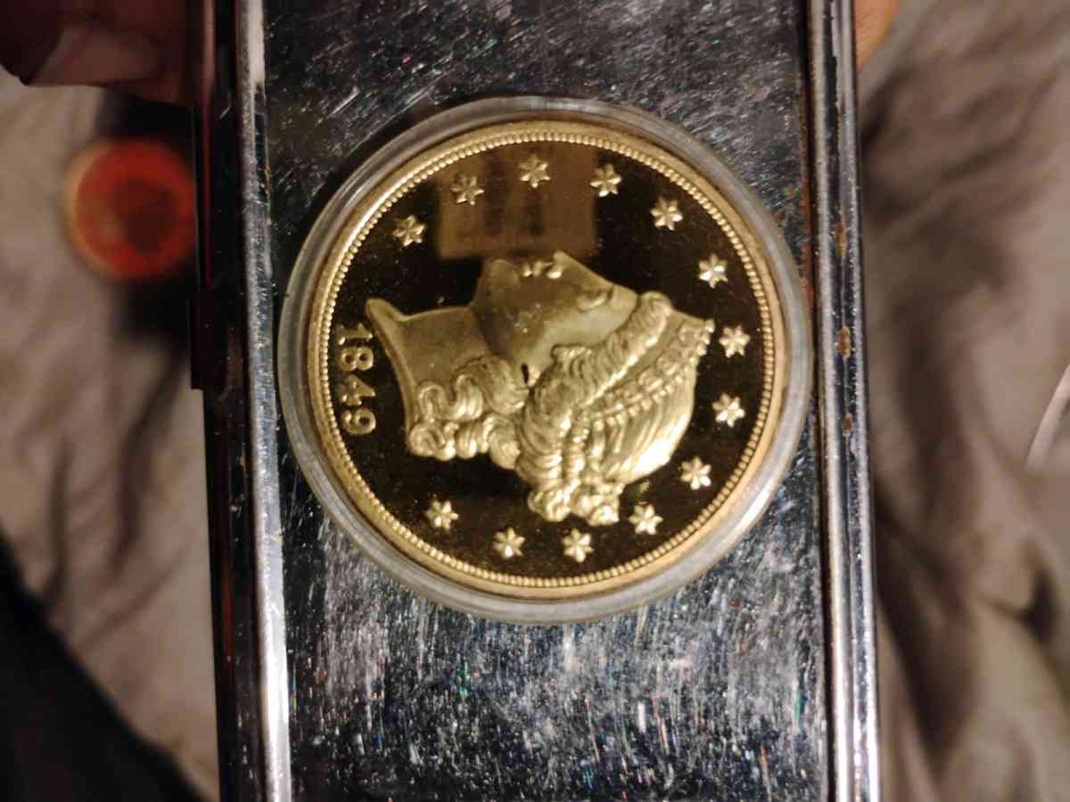 1849 Liberty Head coin gold 20 piece - Newport, Tennessee