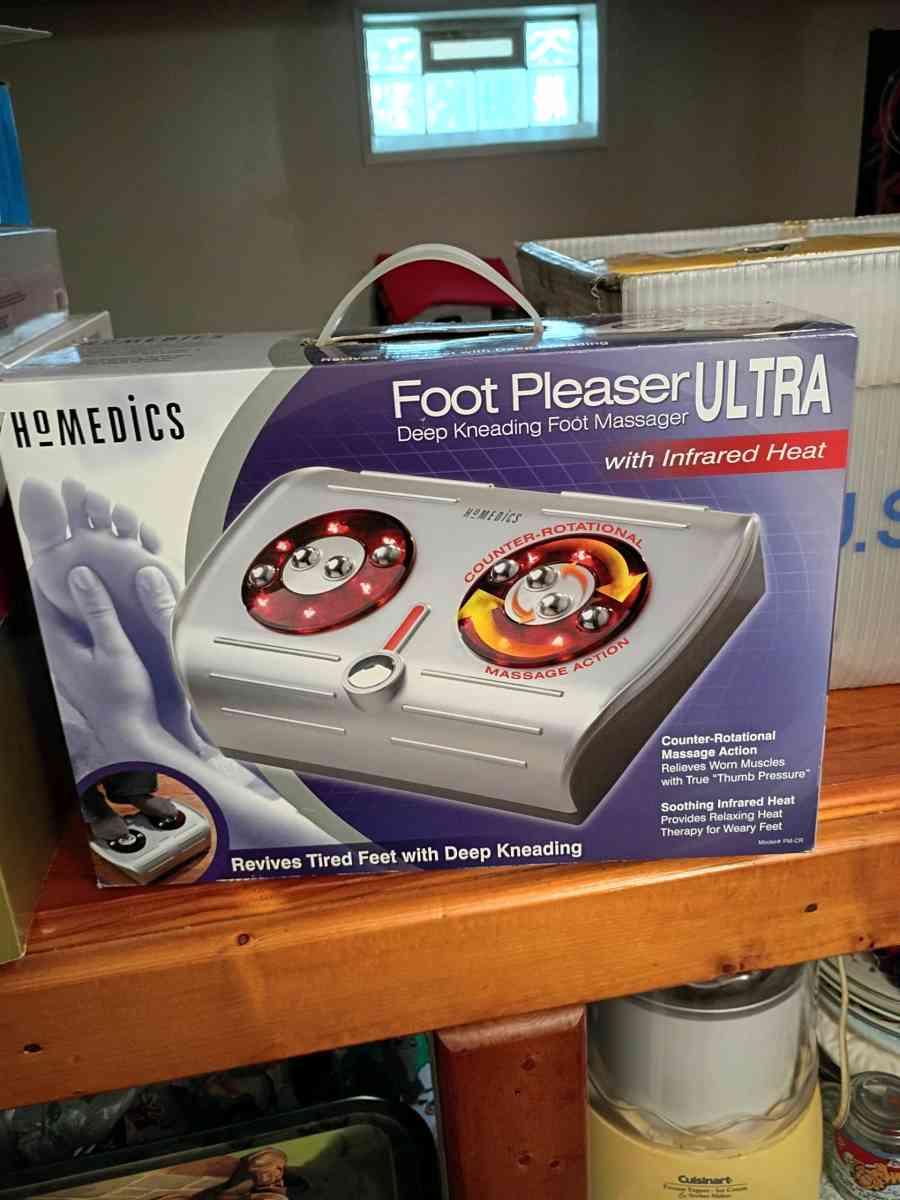 Homedics Foot Pleaser Ultra Foot Massager Never Used - Bellevue, Kentucky