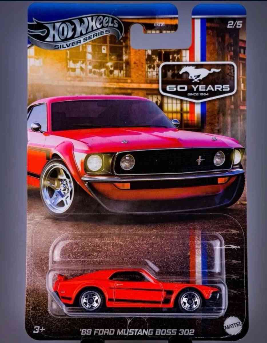 Mustang 60 Years Silver Series Hot Wheels - Woodburn, Oregon - FleaMarketBay