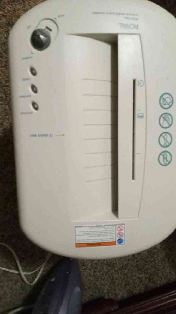 Crosscut paper shredder - Tulsa, Oklahoma - FleaMarketBay