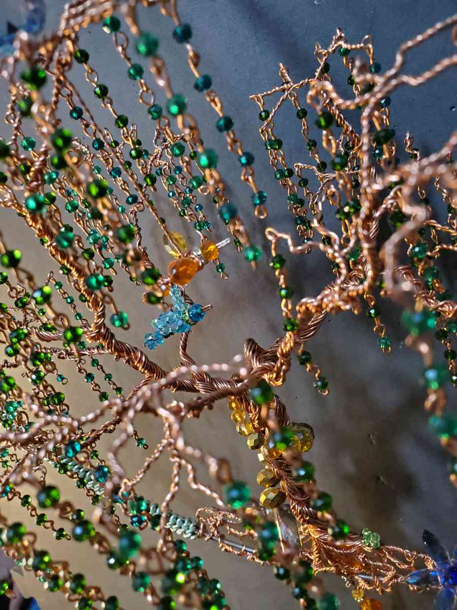 Suncatcher hanging tree - Brighton, Colorado