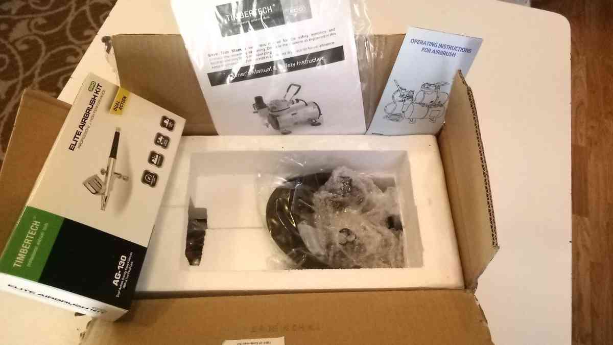 BRAND NEW AIRGOO AIR COMPRESSOR SET WITH EVERYTHING TO START - Antioch, California - FleaMarketBay