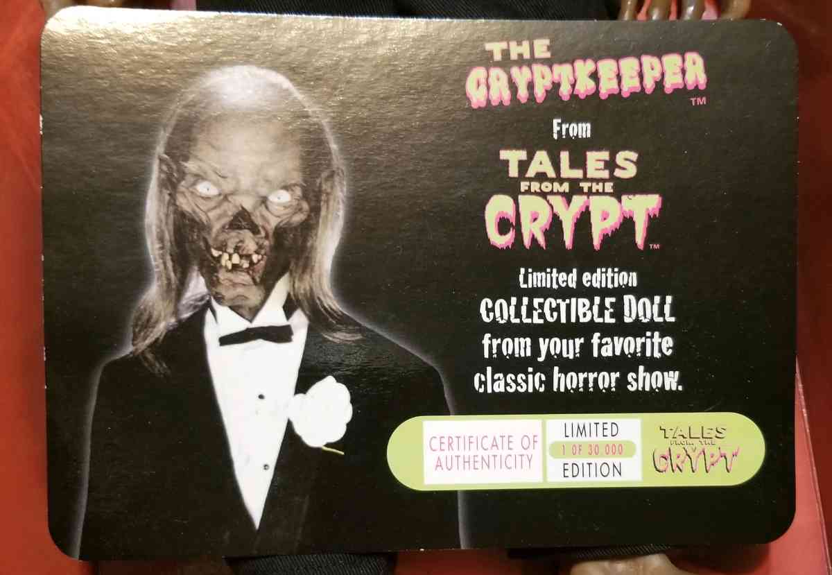 CryptKeeper Tales from the CRYPT HORROR COLLECTOR SERIES - Sioux Falls, South Dakota - FleaMarketBay
