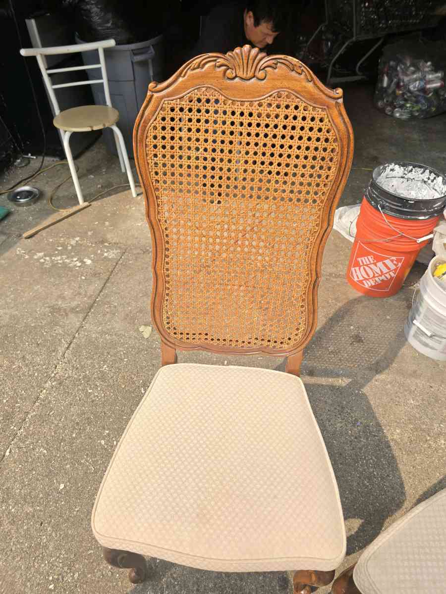 Antique Cane Back Dining Chair set of 6 - Flushing, New York - FleaMarketBay