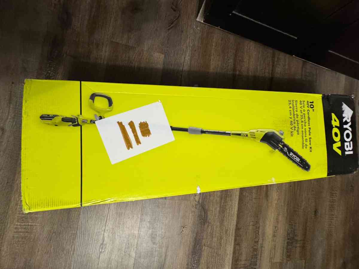 Ryobi 40V saw pole - Austin, Texas - FleaMarketBay