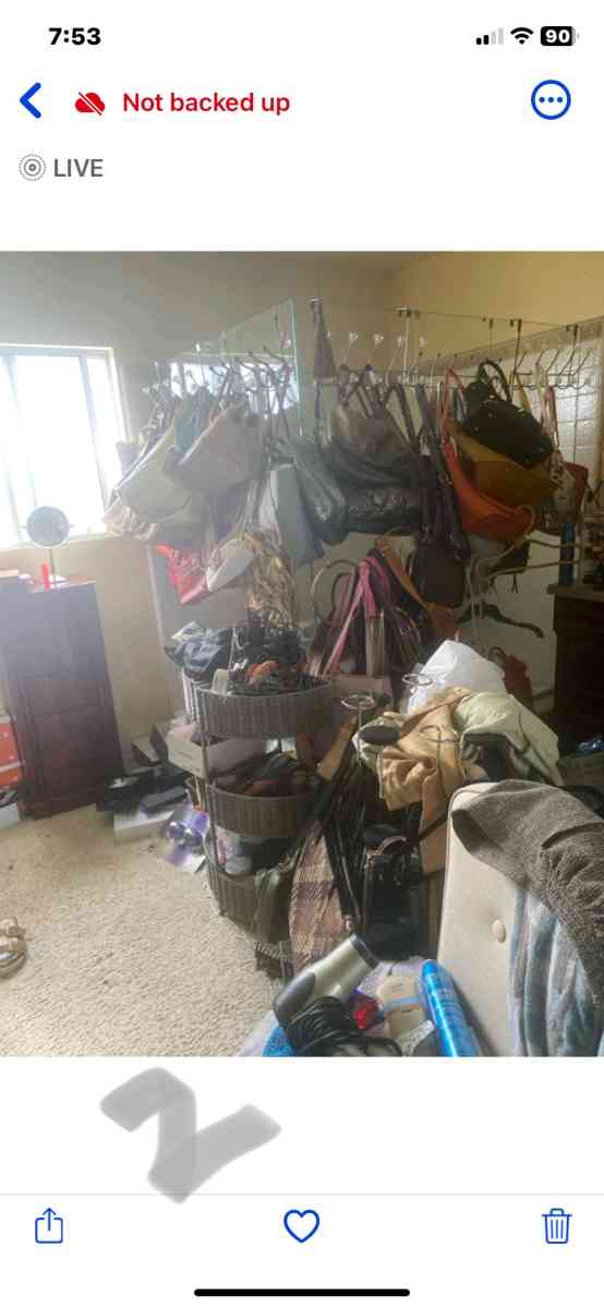 organizing and cleaning