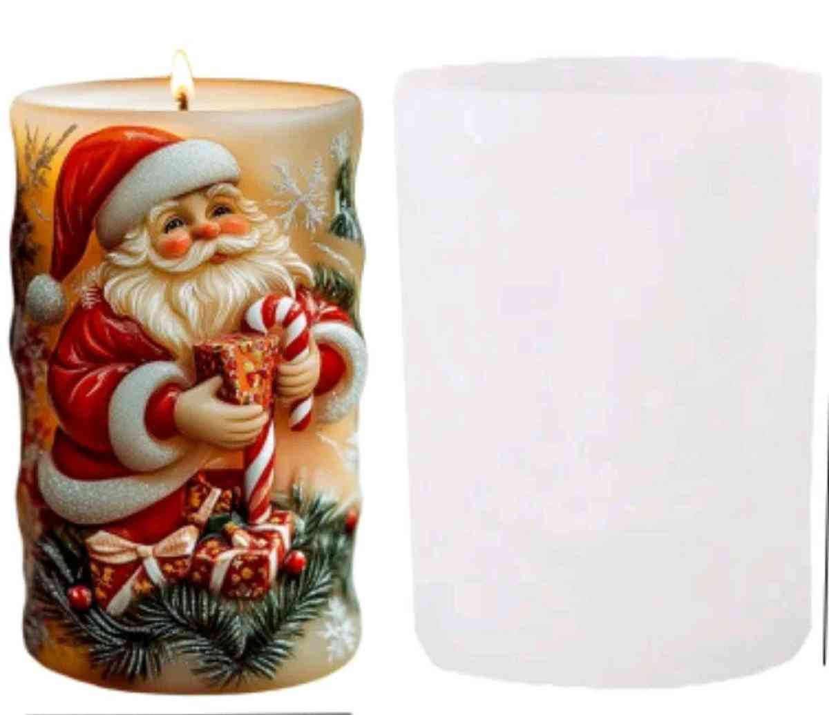 Santa Silicone Candle Mold - Palm Bay, Florida