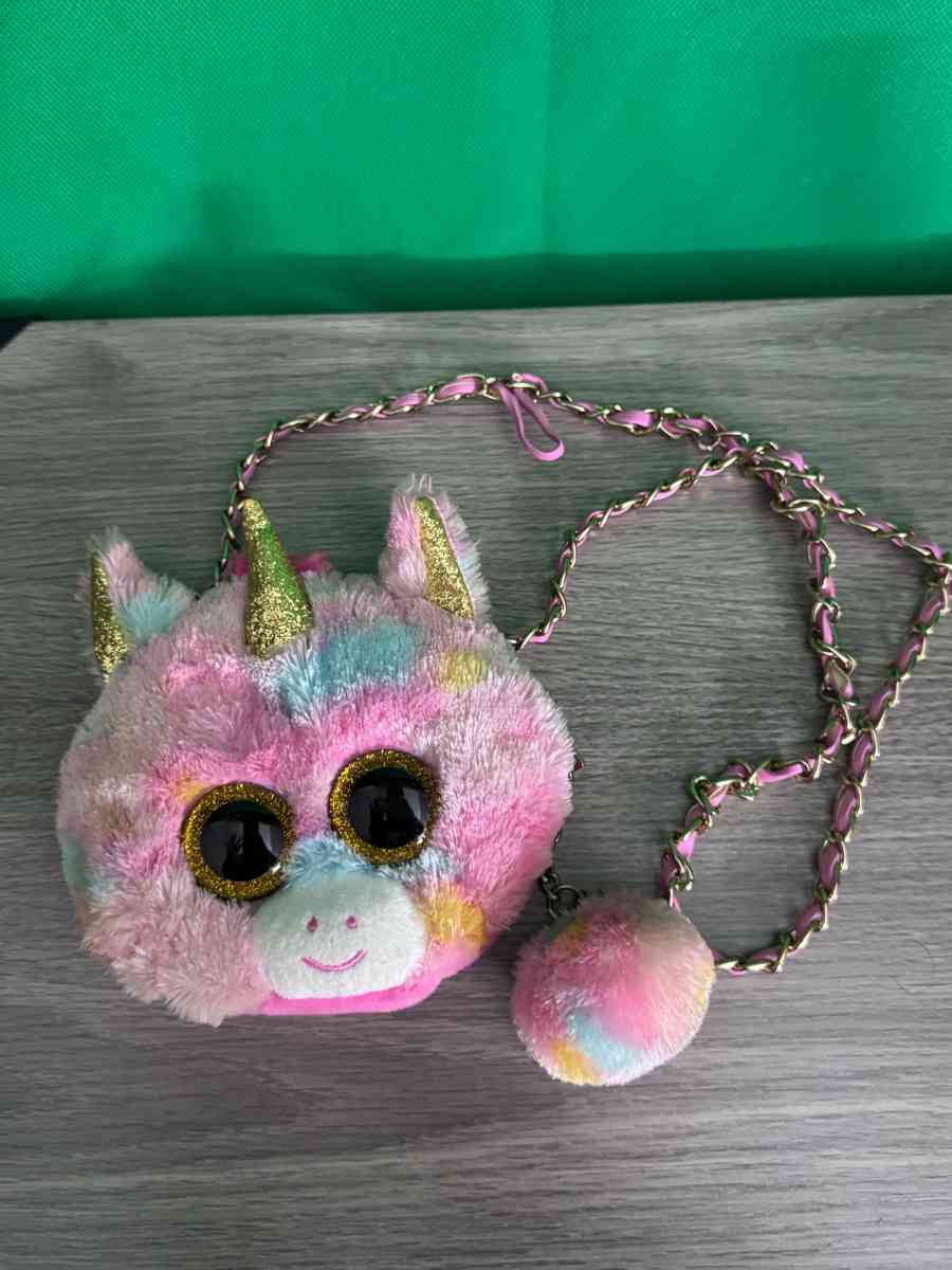 Rainbow Plush Unicorn Purse - Hernando, Florida - FleaMarketBay