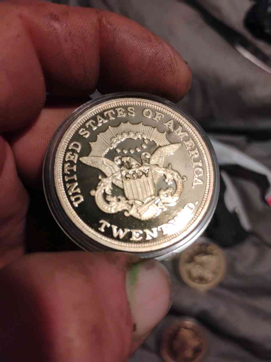 1849 Liberty Head coin gold 20 piece - Newport, Tennessee - FleaMarketBay