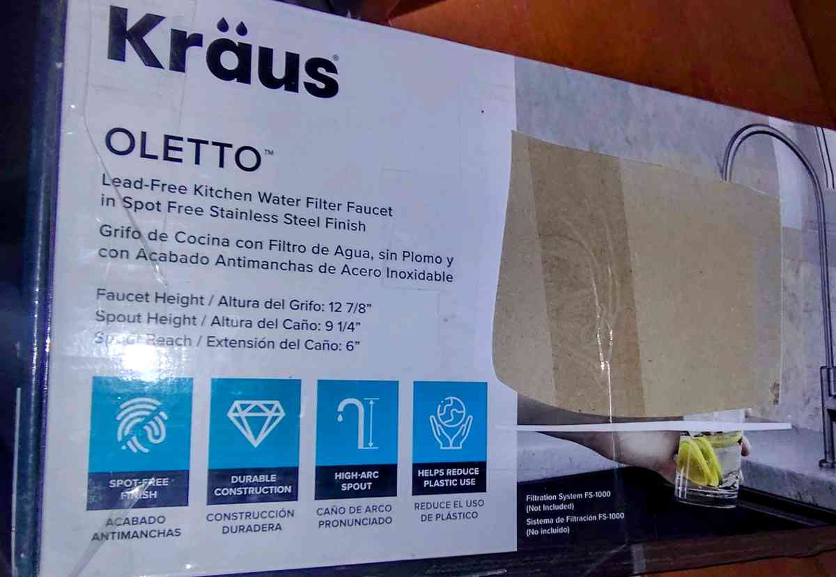 kraus kitchen faucet - Versailles, Kentucky - FleaMarketBay