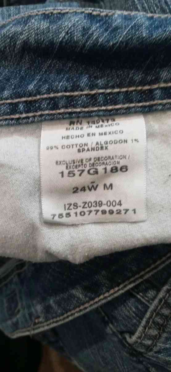 Womens Plus Size Tapered Jeans 24w - Dane, Wisconsin - FleaMarketBay