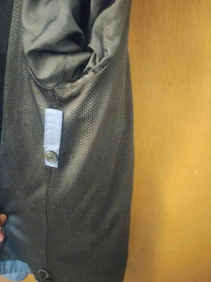 Eddie Bauer Windbreaker Hiking Trail Jacket Mens L Blue Fu - Abington, Pennsylvania - FleaMarketBay