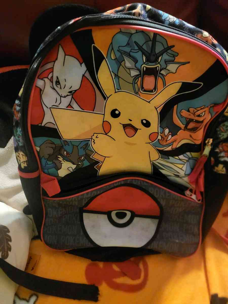 Pikachu backpack and sonic backpack - Corpus Christi, Texas - FleaMarketBay