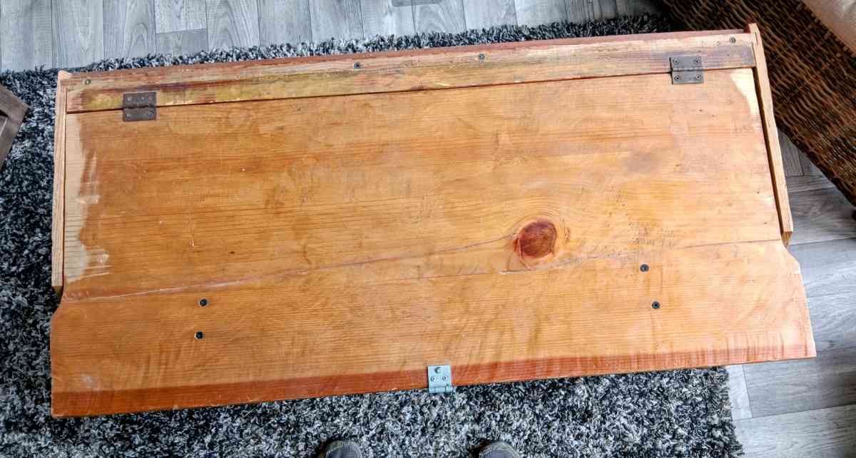 19th Century Naval Footlocker - Tiffin, Ohio - FleaMarketBay