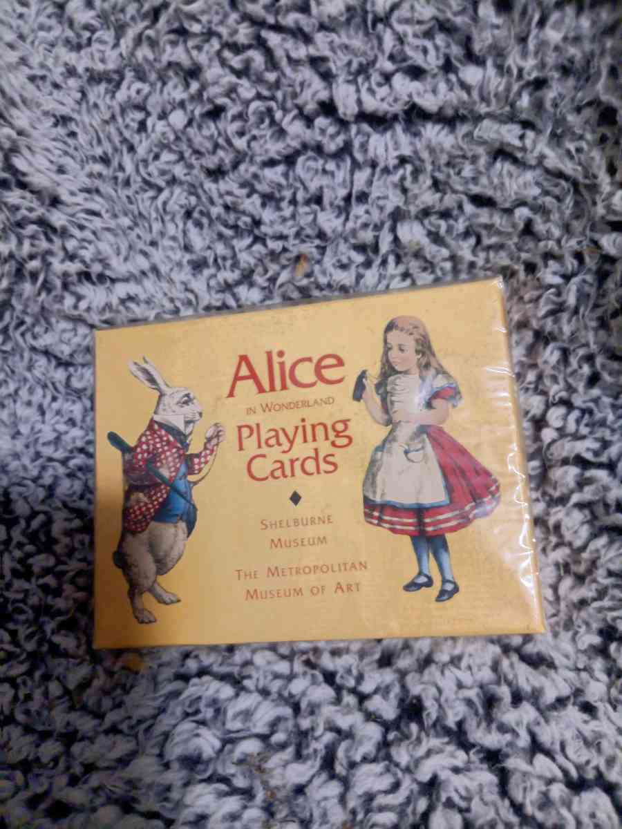 Alice And Wonderland Playing Cards - Camden, Ohio - FleaMarketBay