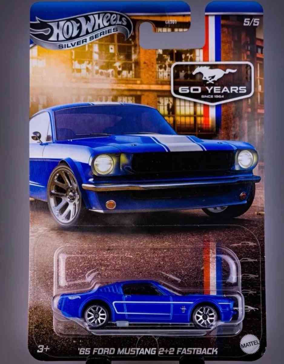 Mustang 60 Years Silver Series Hot Wheels - Woodburn, Oregon - FleaMarketBay