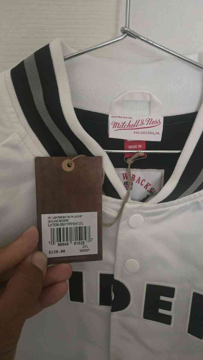 Mitchelle And Ness Raiders jacket AUTHENTIC - Los Angeles, California - FleaMarketBay