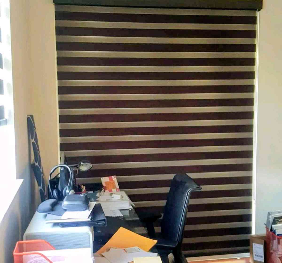 zebra Shades Roller shades screen o blackout blinds - Miami, Florida - FleaMarketBay