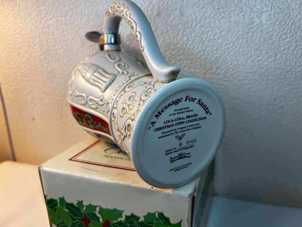 collectible Santa Coca Cola mug - Camp Verde, Arizona - FleaMarketBay