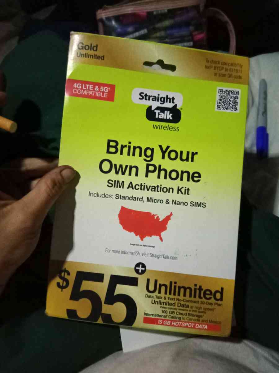Straight Talk Sim Activation Kit