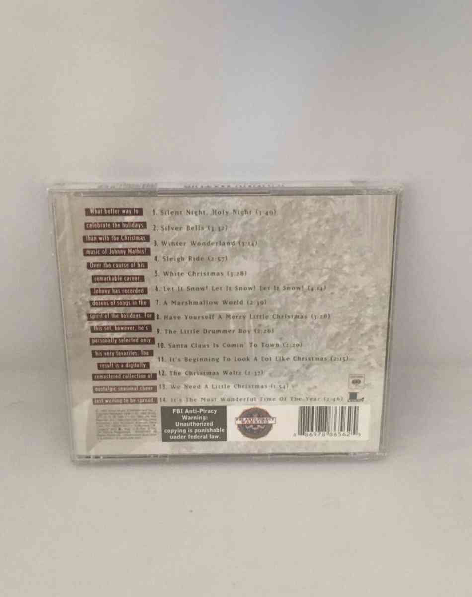 The Christmas Music Of Johnny Mathis A Personal Collection S - Piscataway, New Jersey - FleaMarketBay