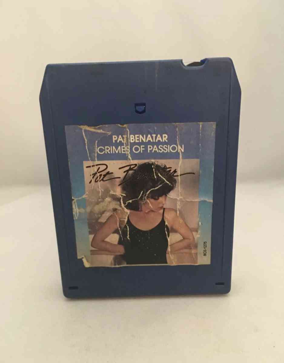 Crimes of Passion Pat Benatar 8 Track used see details below