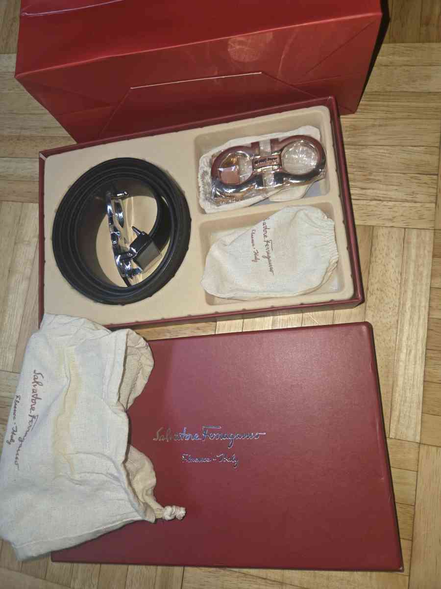 Salvatore Ferragamo luxurious man belt - Clayton, California - FleaMarketBay