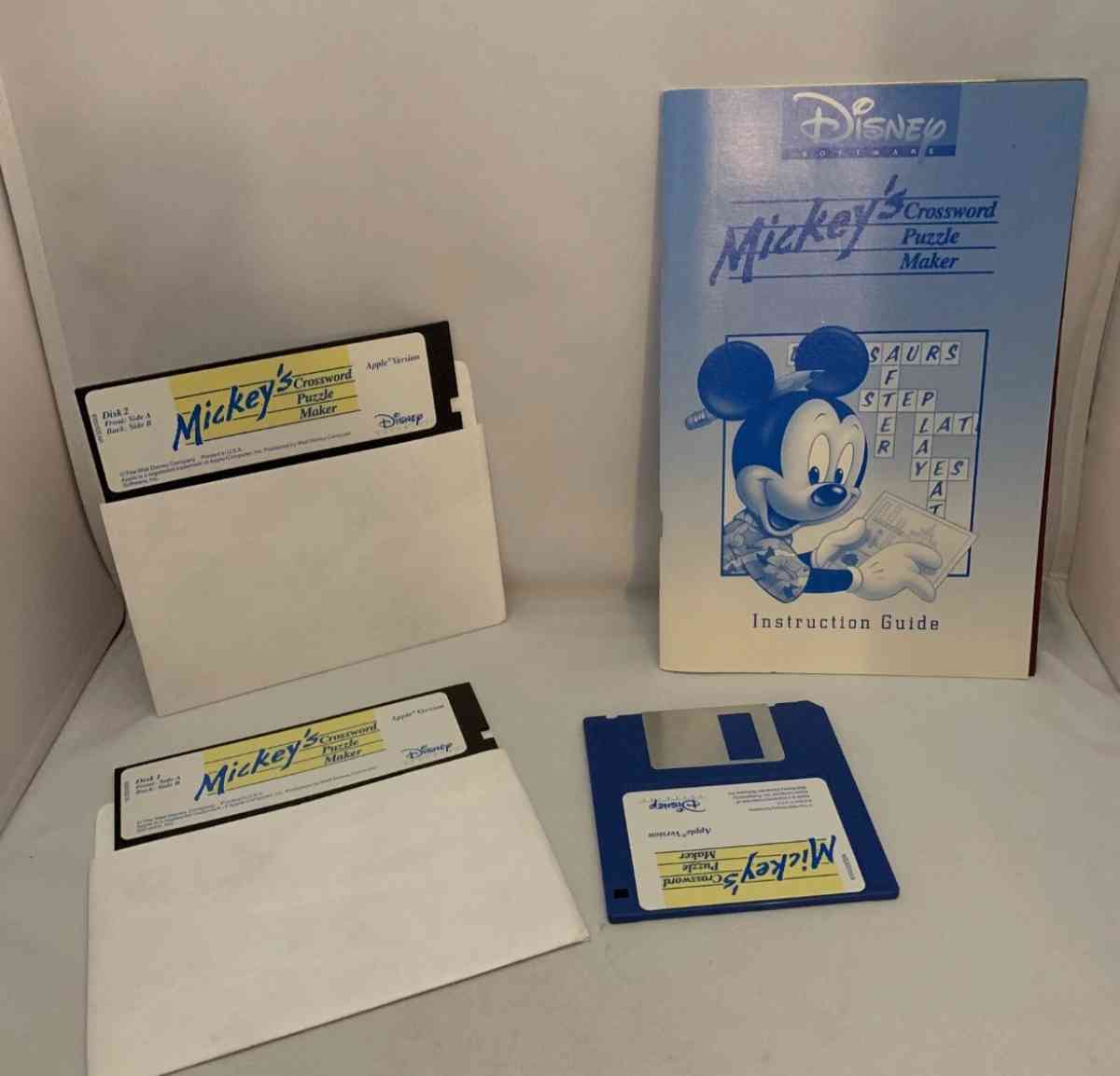 Disney Software Mickeys Crossword Puzzle Maker  User Guide U - Piscataway, New Jersey