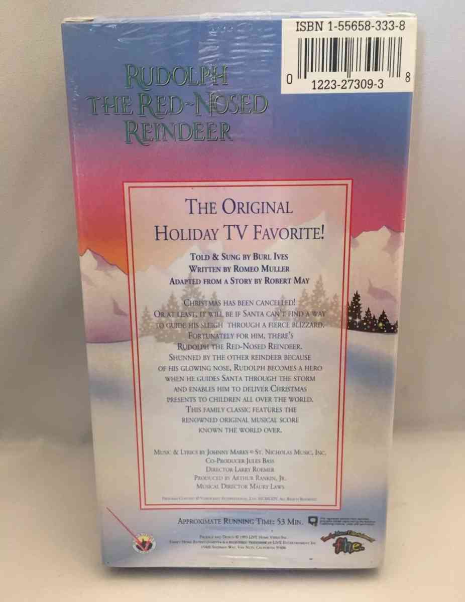 Christmas Classics Series Rudolph the RedNosed Reindeer VHS - Piscataway, New Jersey - FleaMarketBay