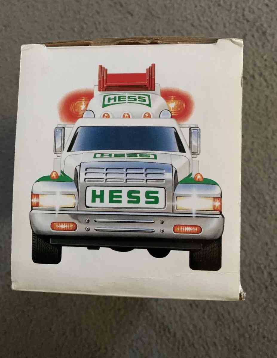 1994 HESS RESCUE TRUCK wlights  sound openbox see details be - Piscataway, New Jersey - FleaMarketBay