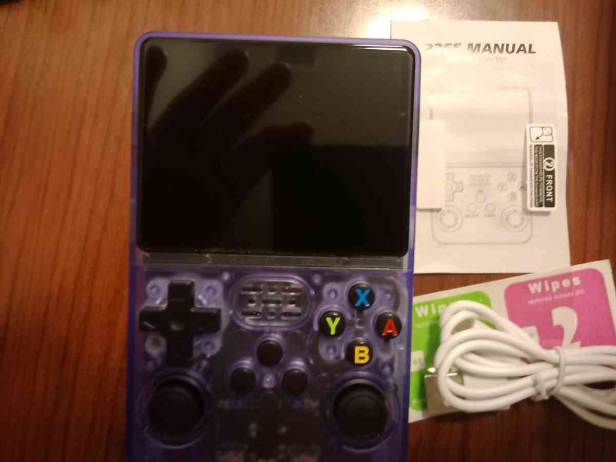 R36S purple portable game - Palatine, Illinois - FleaMarketBay