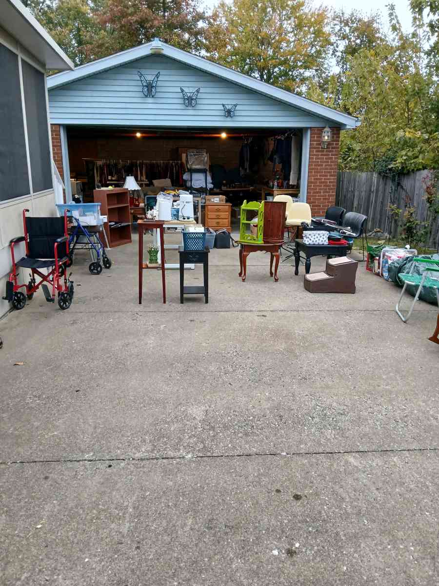 Garage Sale All Items Must Go 6703 Barbrook Road