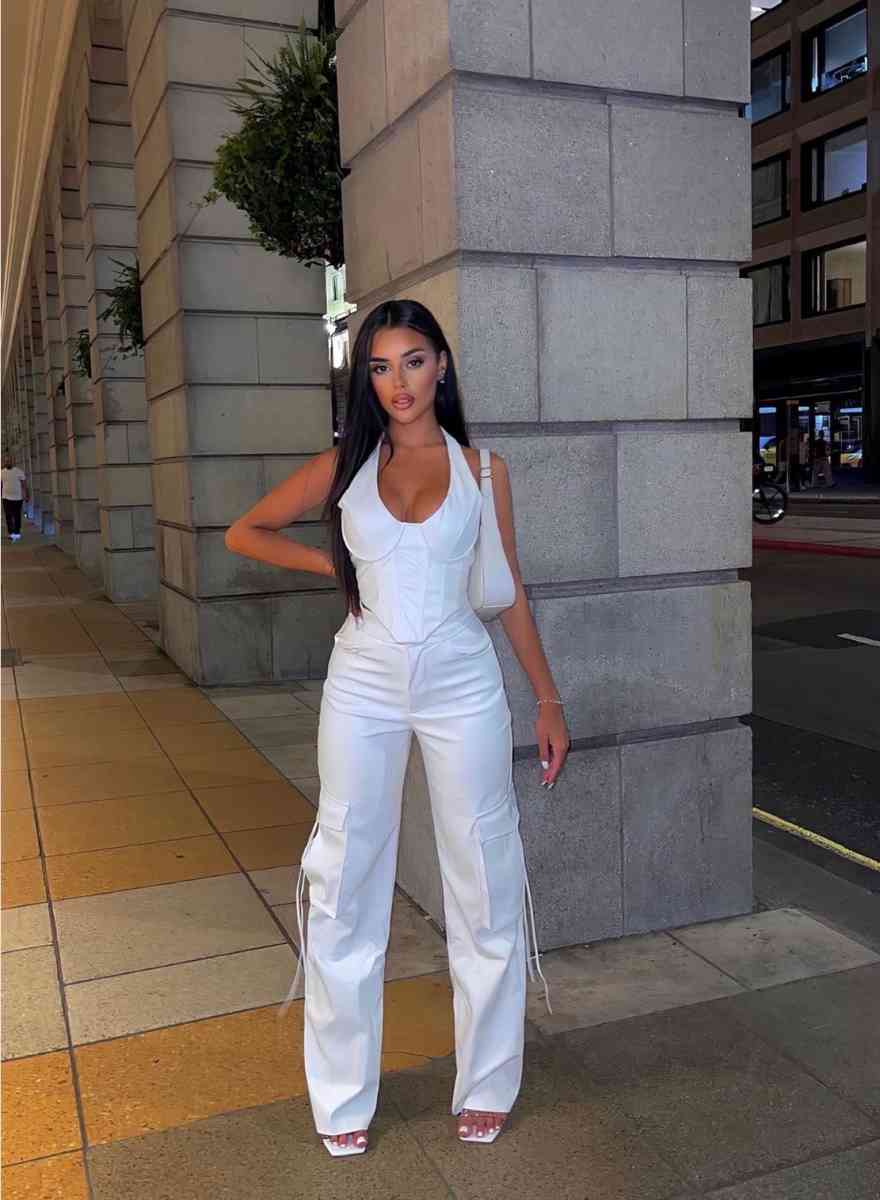 Fashion Nova white set - Trenton, New Jersey - FleaMarketBay
