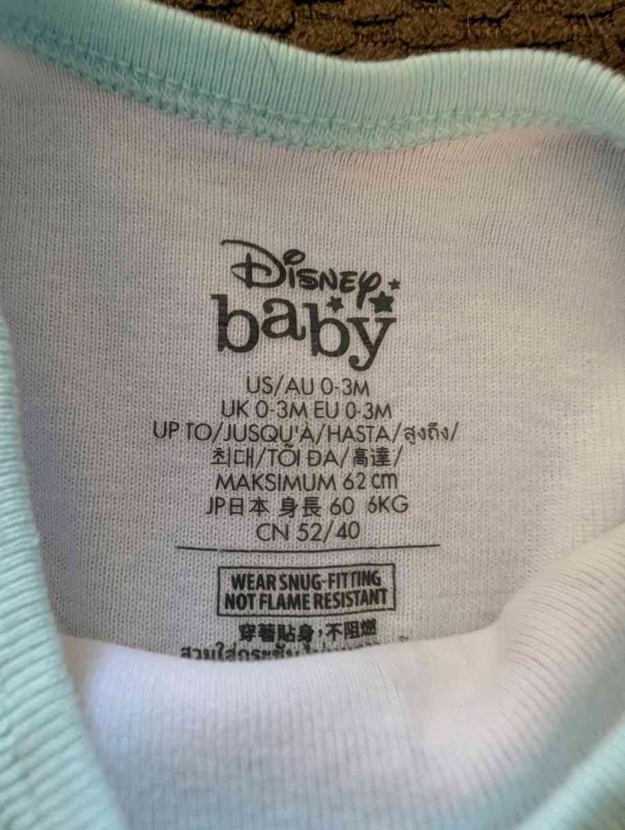 Baby Disney sleepwear - Savannah, Georgia - FleaMarketBay