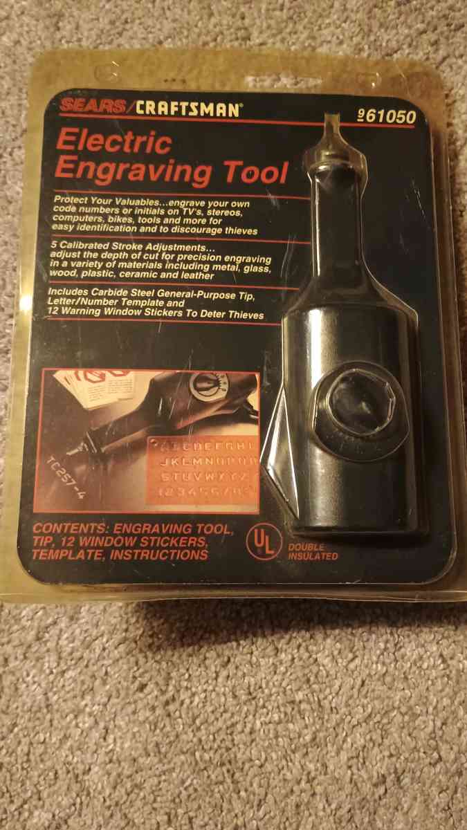 Craftsman Engraving Tool - Dearborn Heights, Michigan