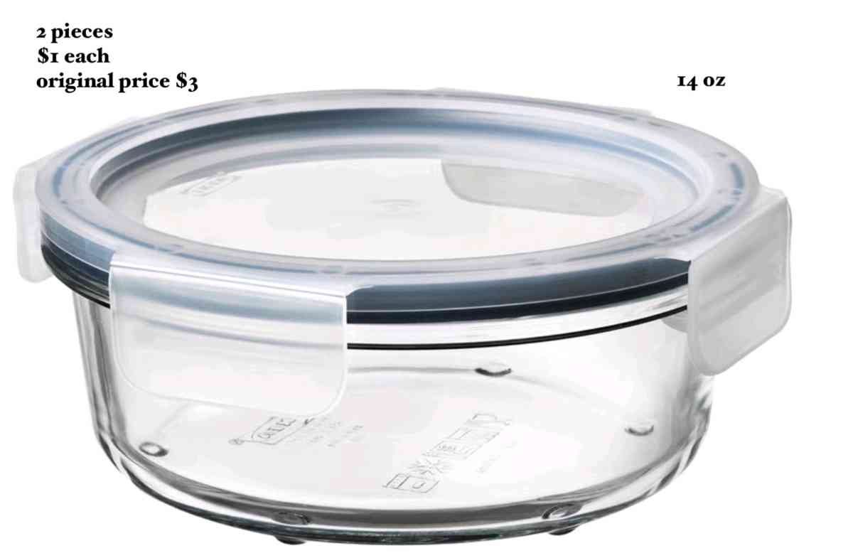 IKEA 365 Glass Food Containers and Loaf Pan and Jar - Chicago, Illinois - FleaMarketBay