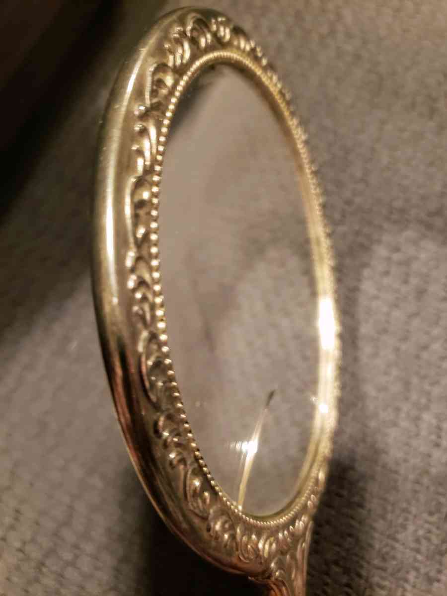 Vintage Silver Plated Vanity Set with Handheld Mirror and Br - Herriman, Utah - FleaMarketBay