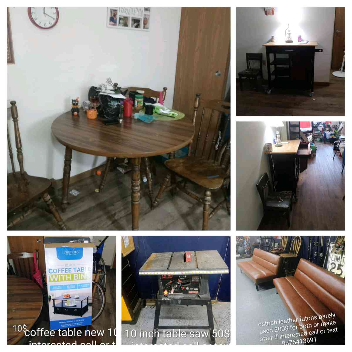 kitchen table with 4 chairs - Milton Center, Ohio