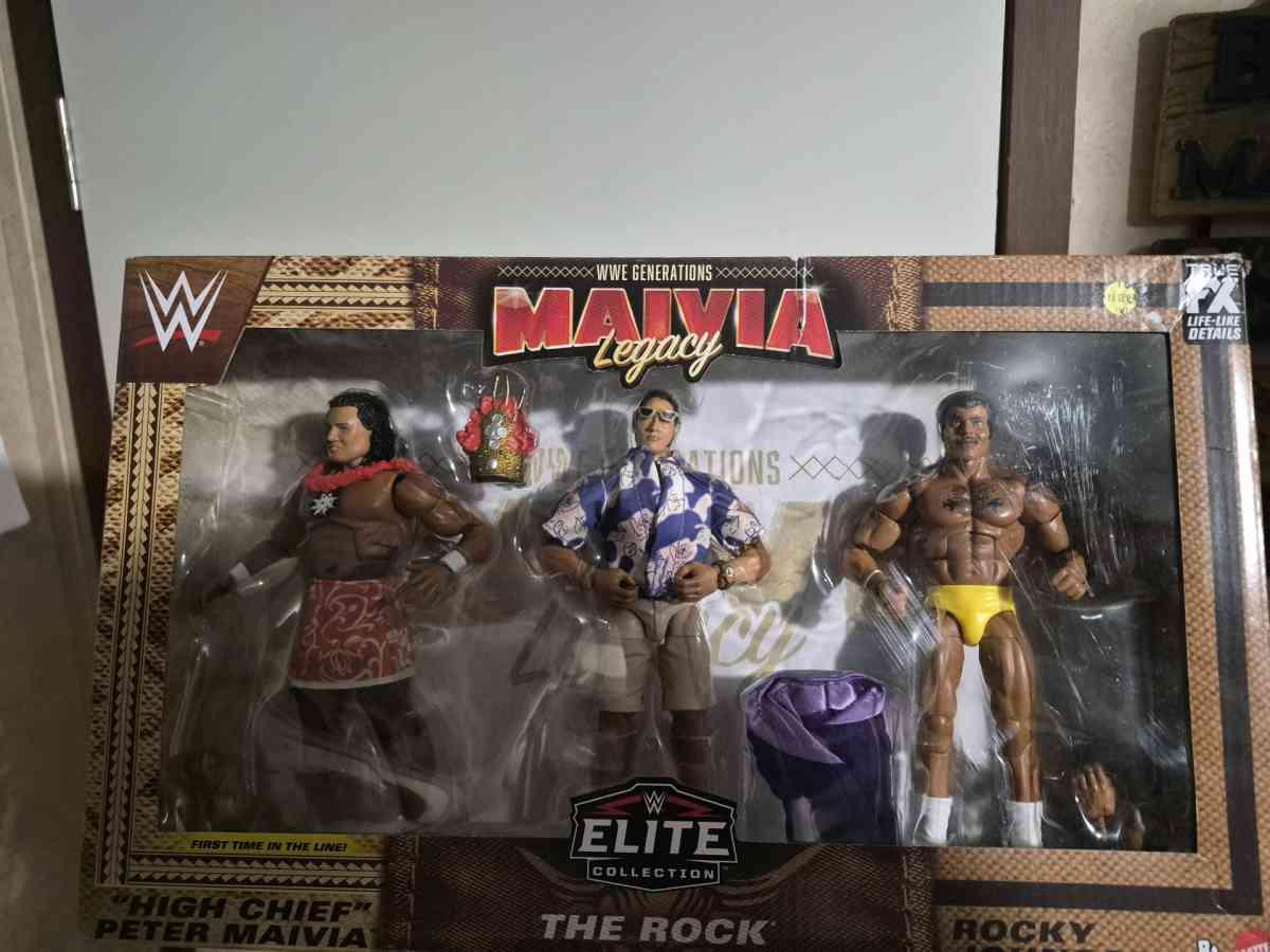 wwe and aew action figures - Highlands, Texas - FleaMarketBay
