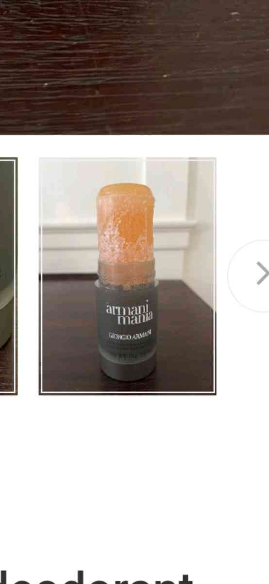 EXTREMELY RARE DISCONTINUED ARMANI MANIA DEODORANT STICK - Chicago, Illinois - FleaMarketBay