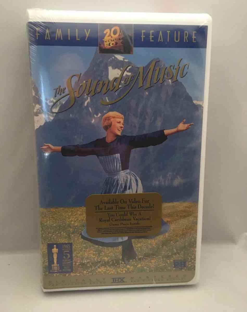The Sound of Music VHS 1996 SEALED see description below for