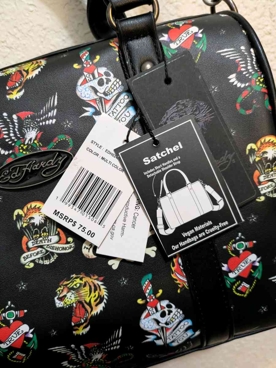 Ed Hardy satchel - Aberdeen, Washington - FleaMarketBay