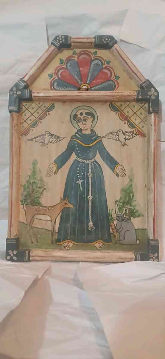 painting folk art Retablo