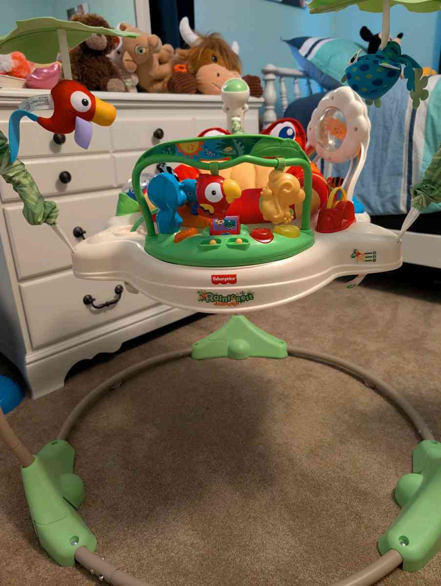 Fisher Price Rainforest Jumperoo Baby Bouncer