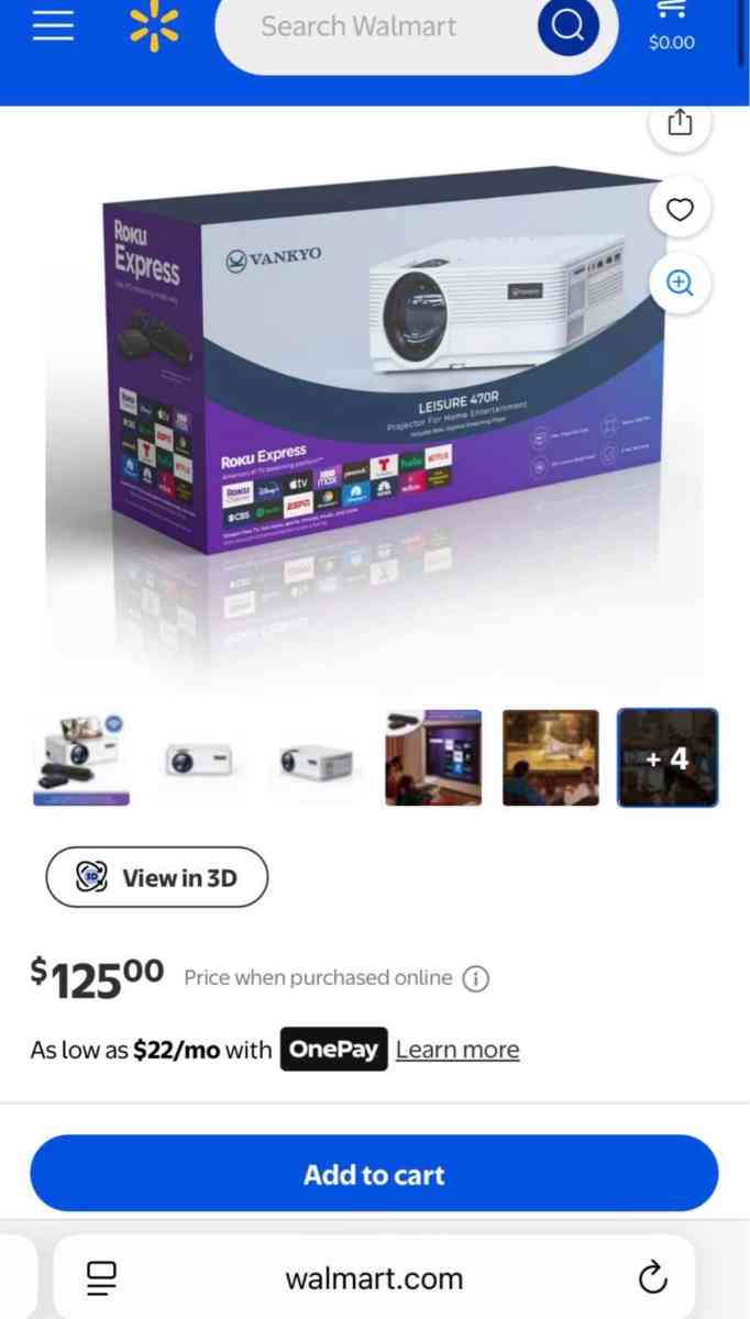 Roku projector - Klamath Falls, Oregon - FleaMarketBay