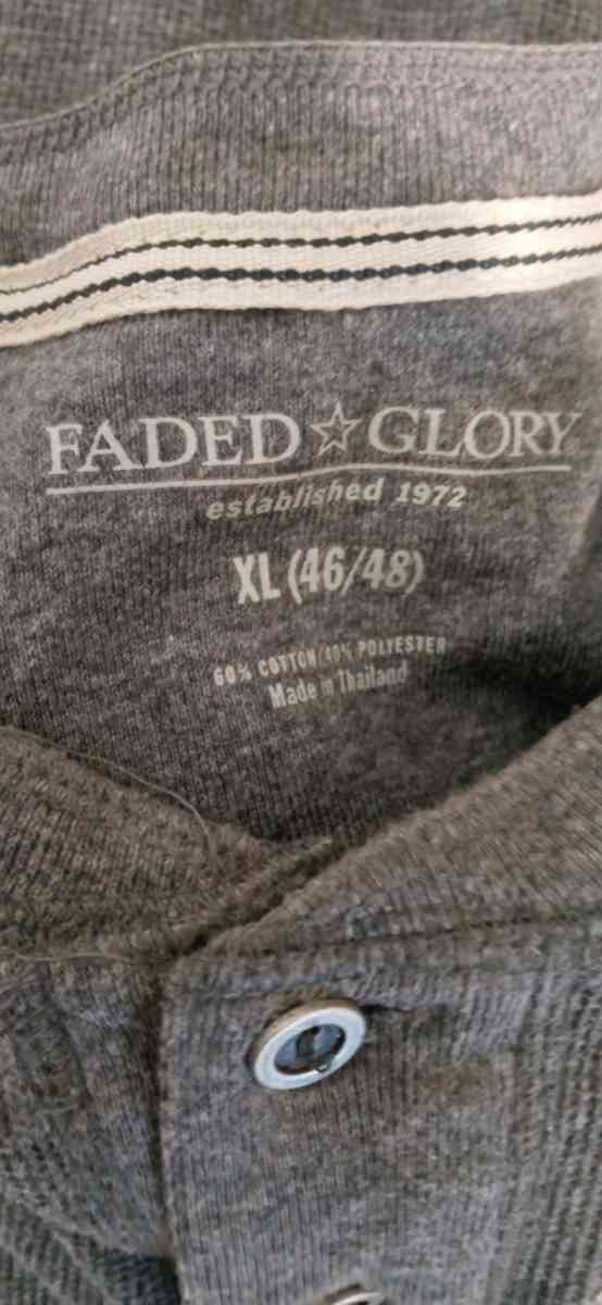 Mens Long Sleeve Waffle Dress Shirt XL - Dane, Wisconsin - FleaMarketBay