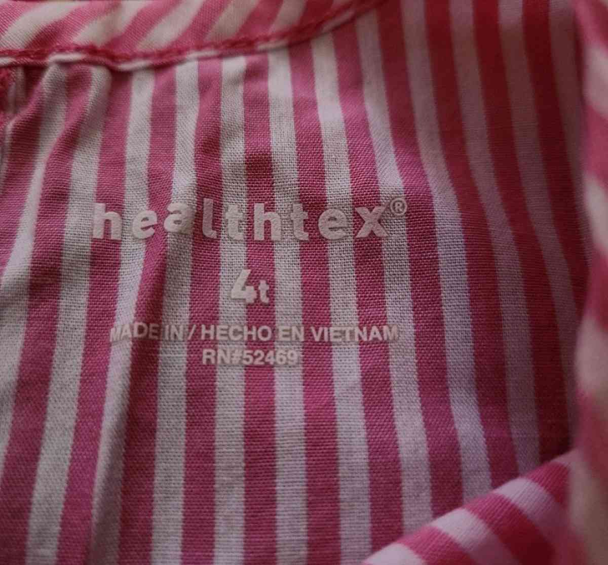 Baby stripe dress with flower accents - Savannah, Georgia - FleaMarketBay